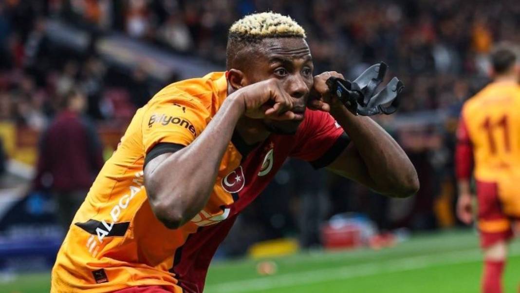 Galatasaray Sane'ye sevinirken Osimhen depremi! 1